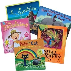 CHILDREN’S STORYBOOKS  5- HARDCOVER STORYBOOKS FOR LEVEL 2 READER GRADES 1-3 NWT
